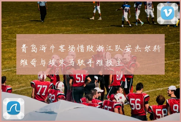 青岛海牛客场惜败浙江队安杰尔科维奇与埃朱马联手难救主